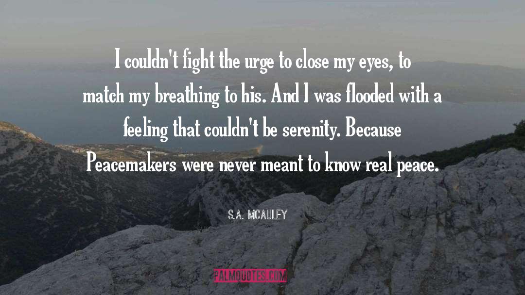 Never Meant To quotes by S.A. McAuley