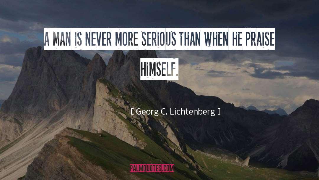 Never More quotes by Georg C. Lichtenberg