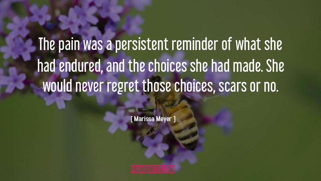 Never Regret quotes by Marissa Meyer