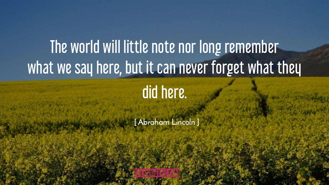 Never Surrender quotes by Abraham Lincoln