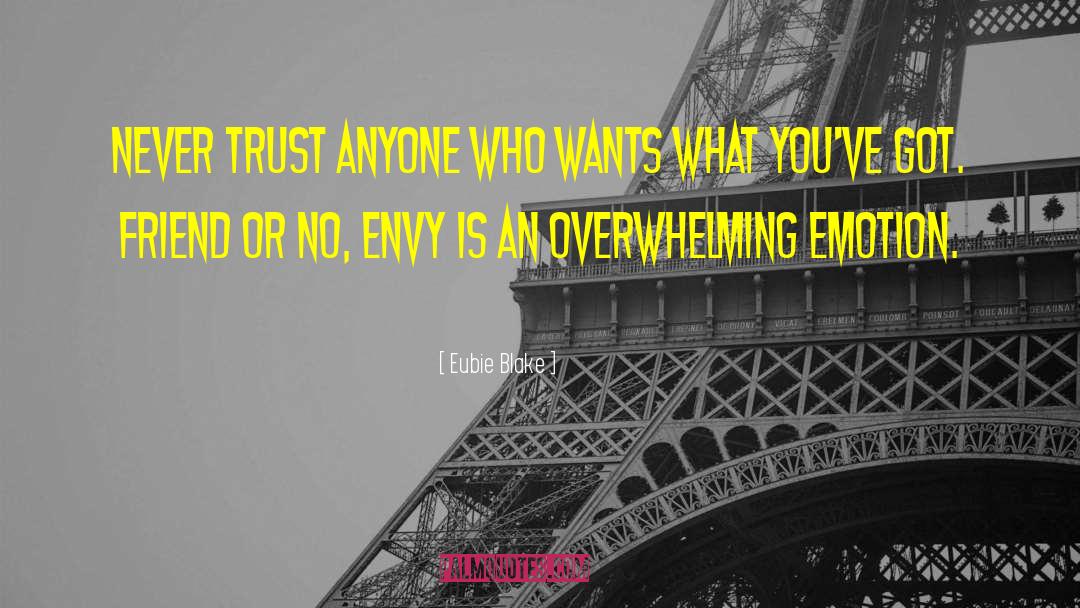 Never Trust Anyone quotes by Eubie Blake