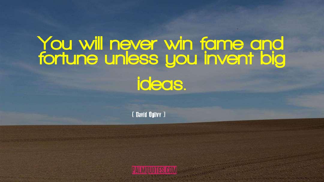 Never Win quotes by David Ogilvy