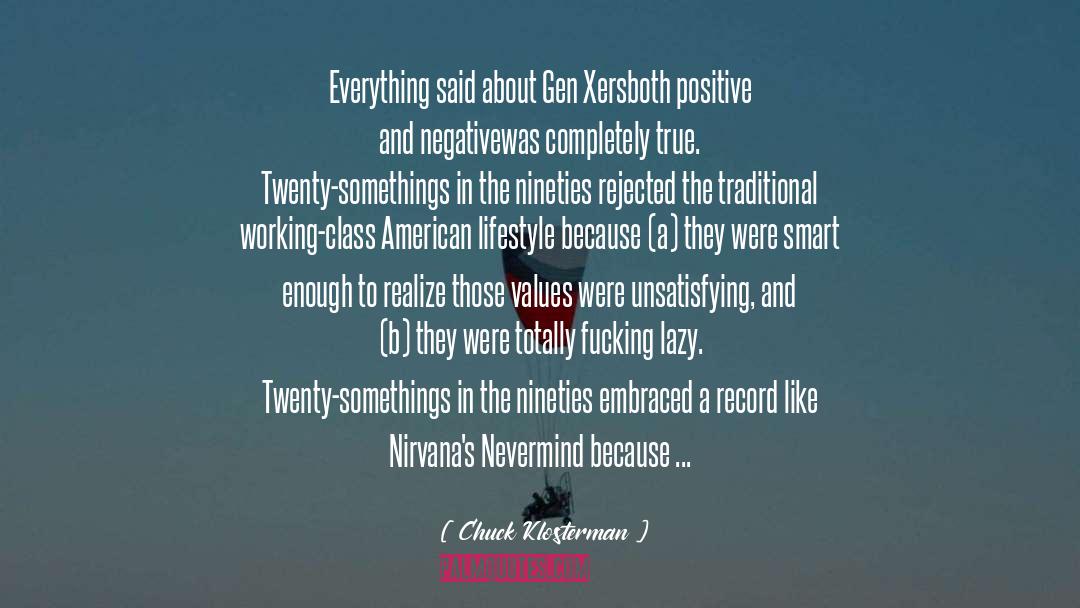 Nevermind quotes by Chuck Klosterman