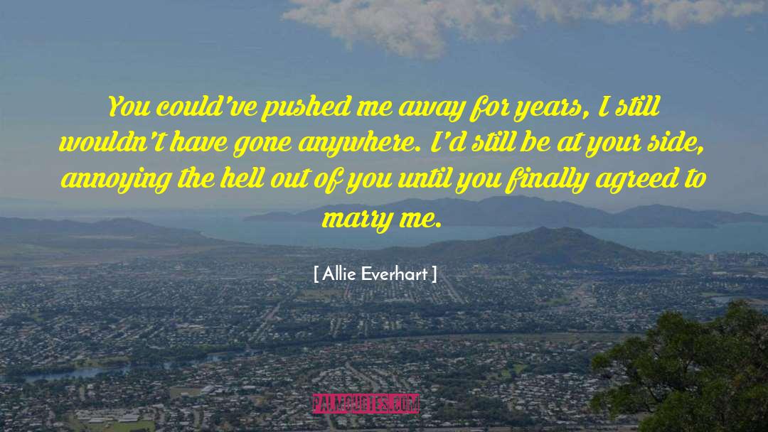 New Adult Contemporary Romance quotes by Allie Everhart