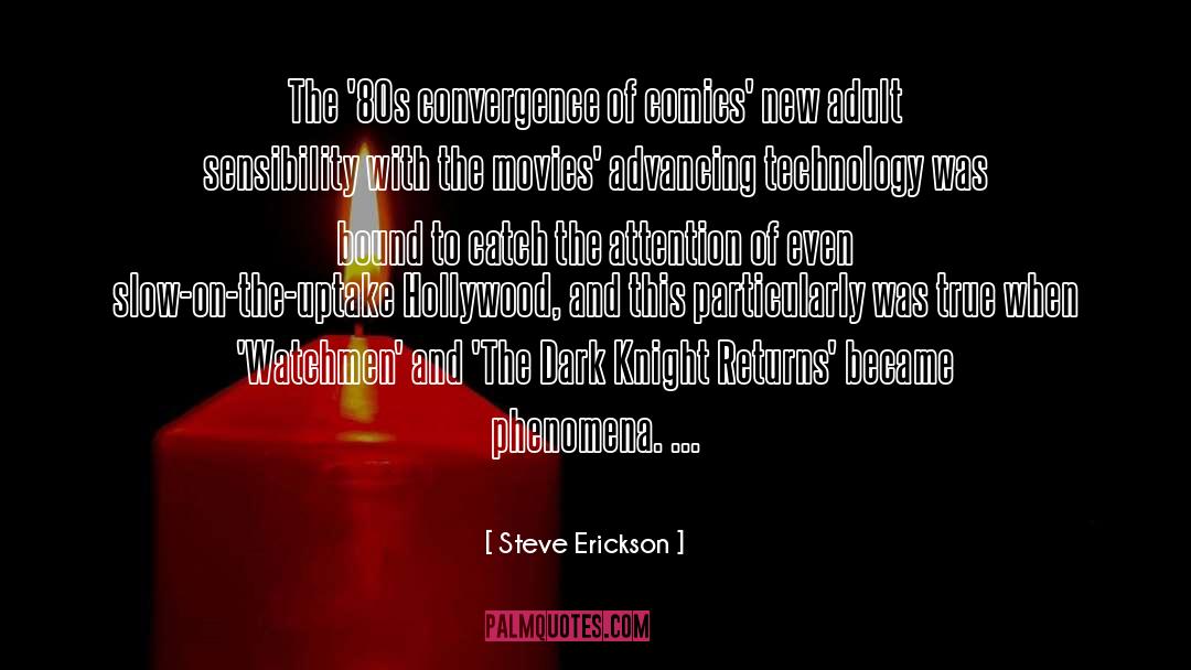 New Adult quotes by Steve Erickson