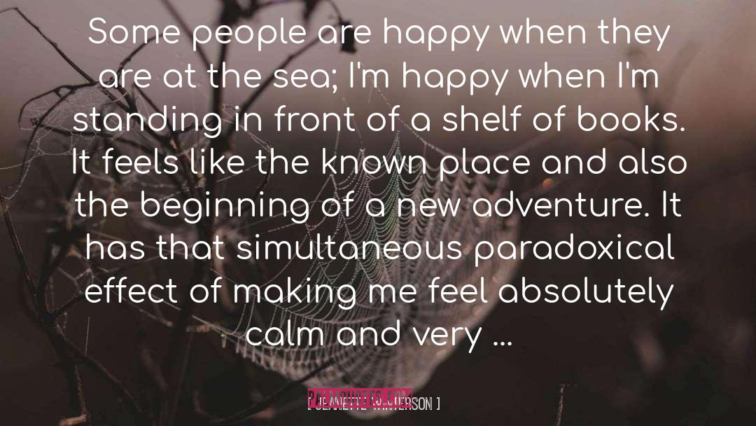 New Adventure quotes by Jeanette Winterson