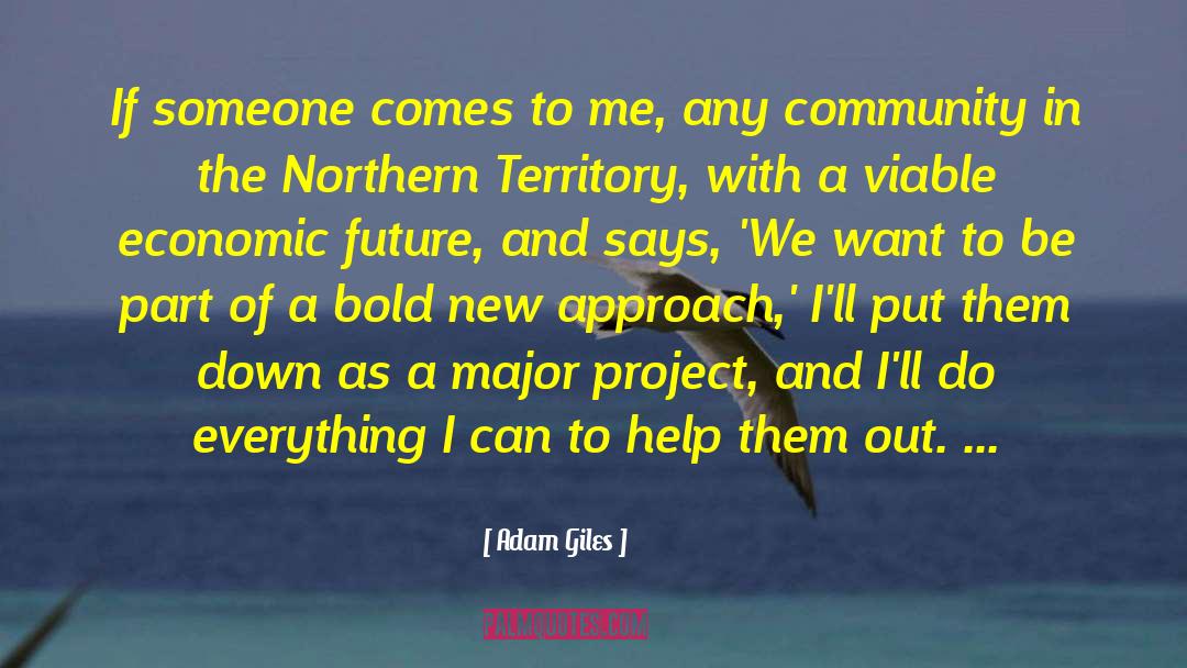 New Approach quotes by Adam Giles