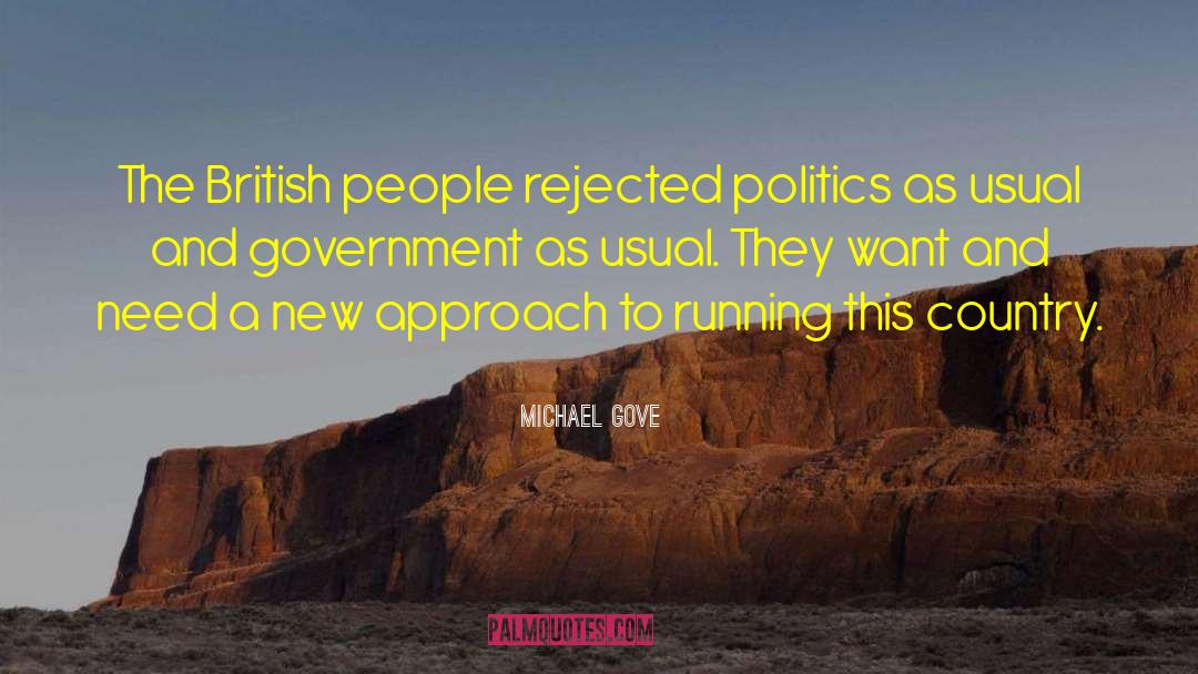 New Approach quotes by Michael Gove