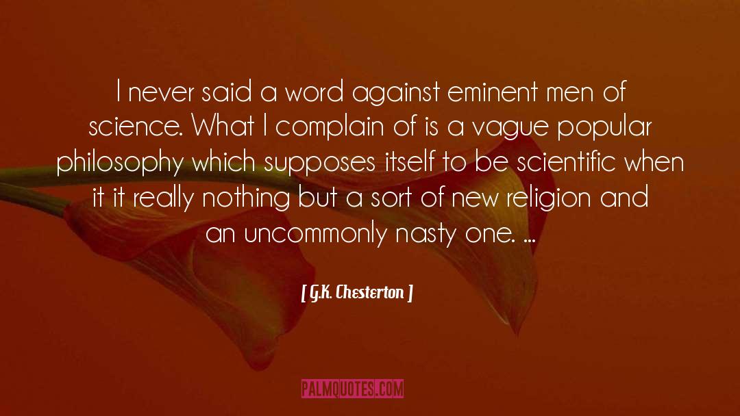 New Atheism quotes by G.K. Chesterton