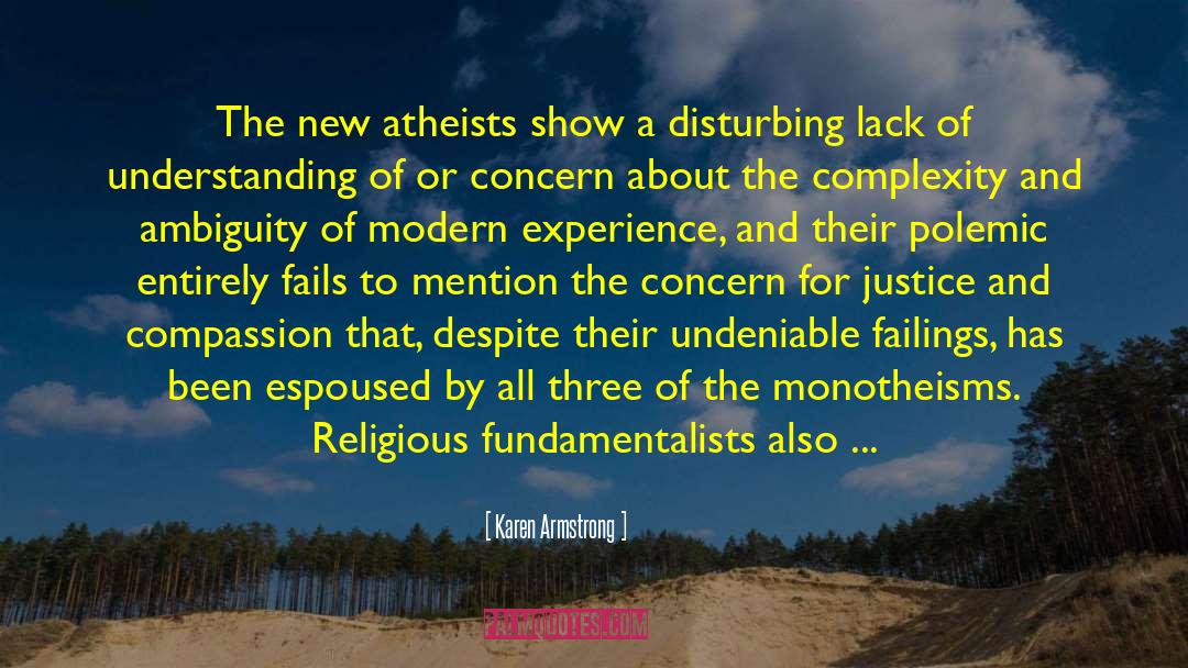 New Atheists quotes by Karen Armstrong