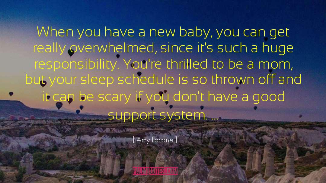 New Baby quotes by Amy Locane