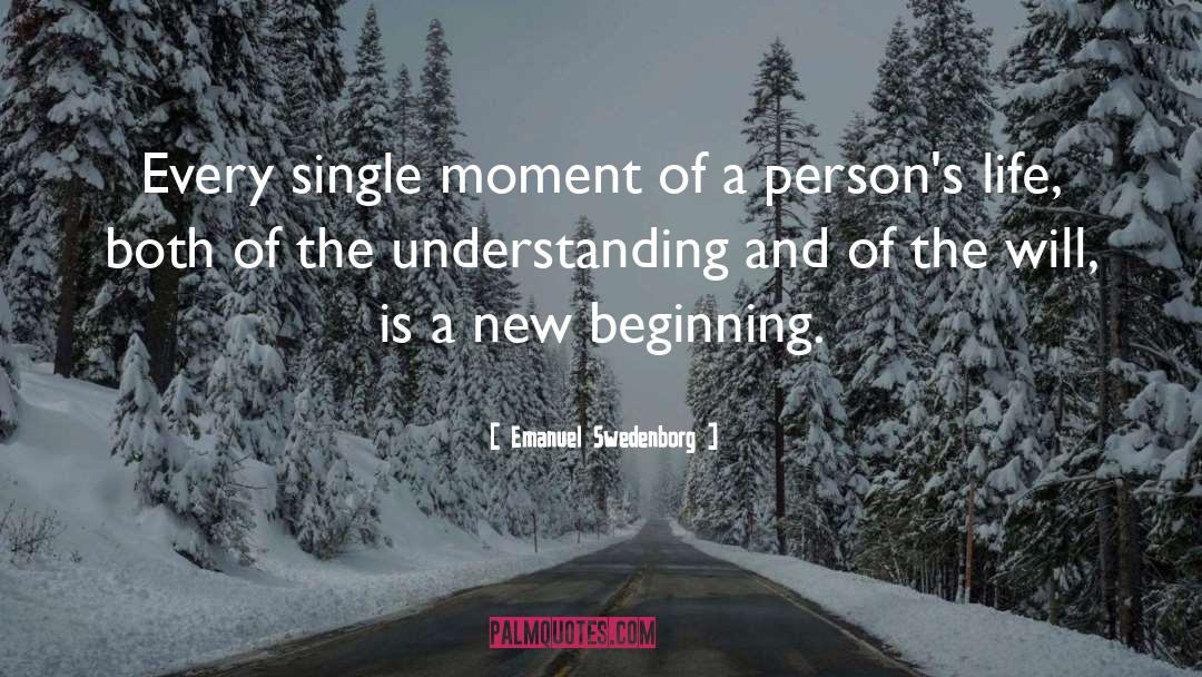 New Beginning quotes by Emanuel Swedenborg