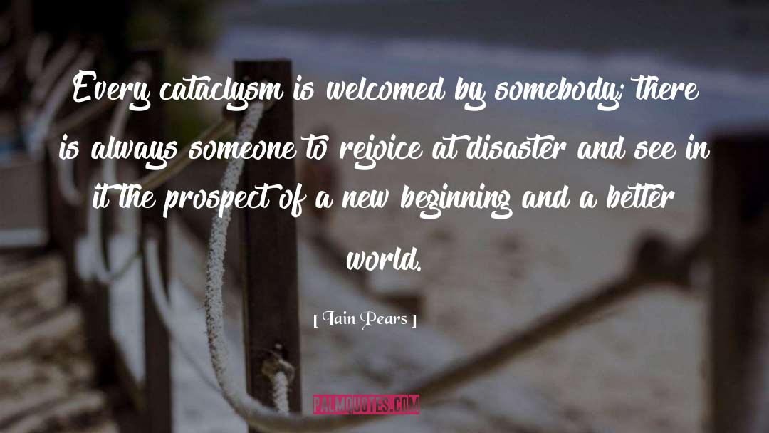 New Beginning quotes by Iain Pears