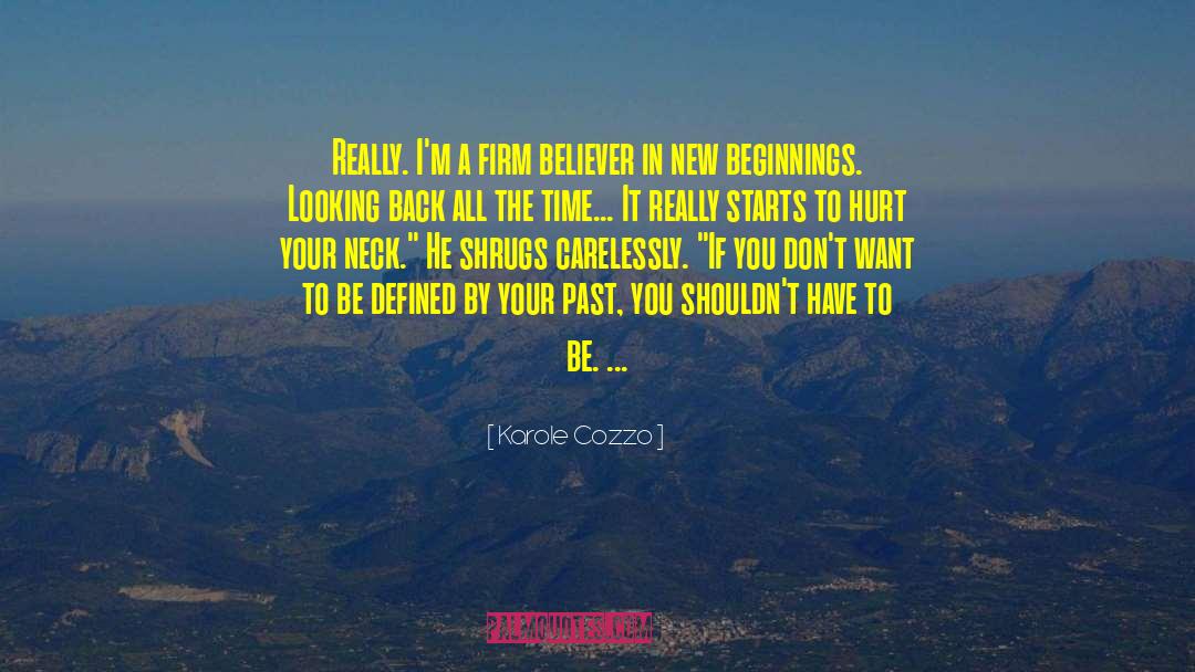 New Beginnings By Women quotes by Karole Cozzo