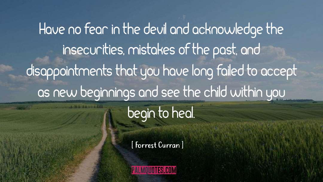 New Beginnings In School quotes by Forrest Curran