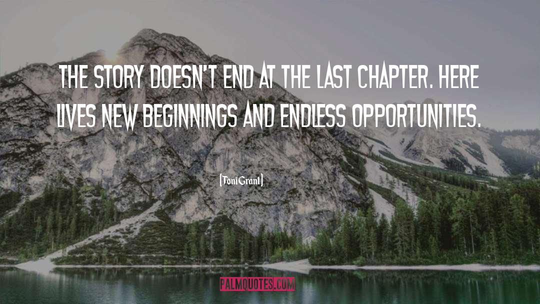 New Beginnings quotes by Toni Grant