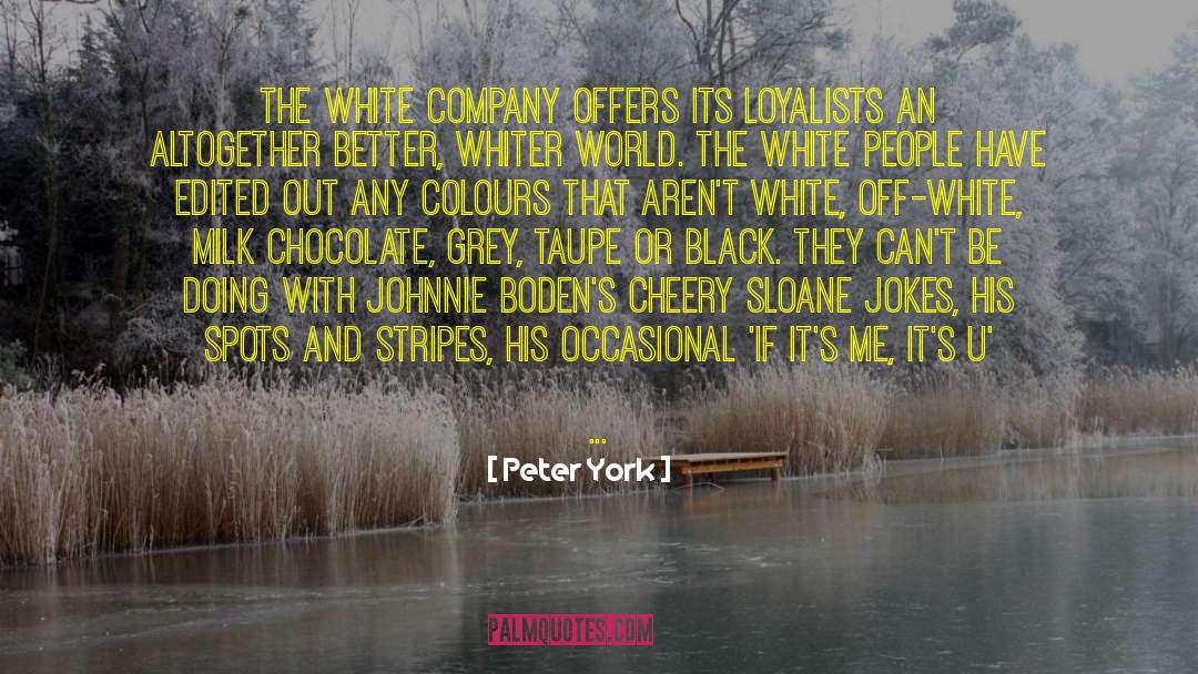 New Black quotes by Peter York