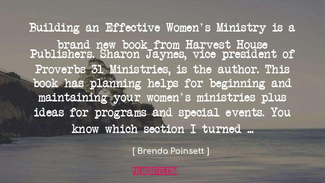 New Book quotes by Brenda Poinsett