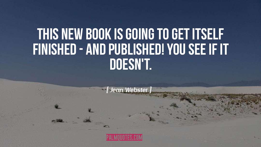 New Book quotes by Jean Webster