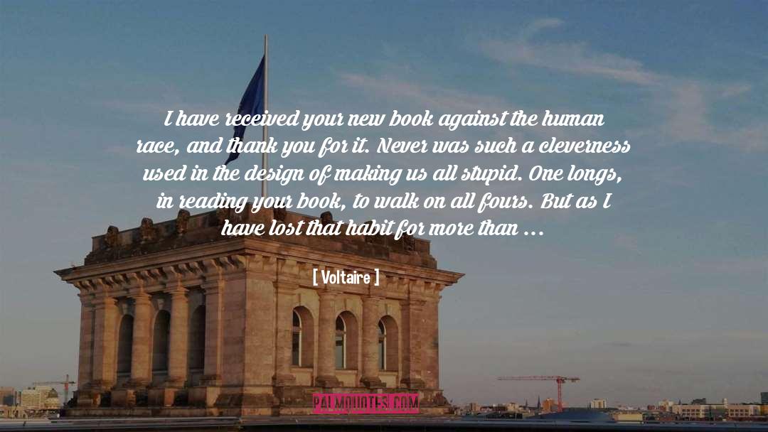 New Book quotes by Voltaire