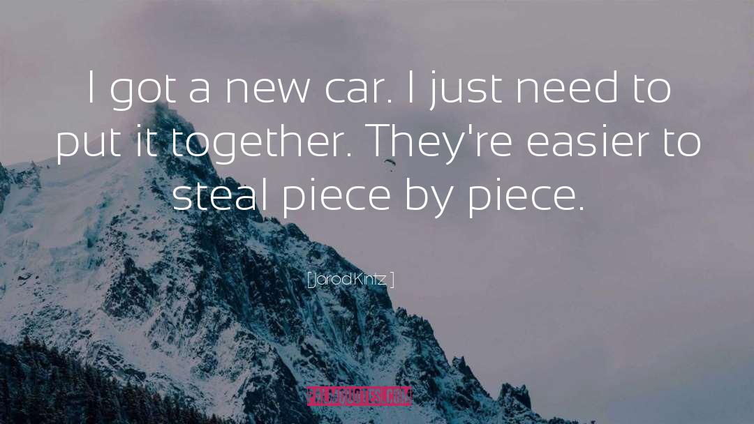 New Car quotes by Jarod Kintz