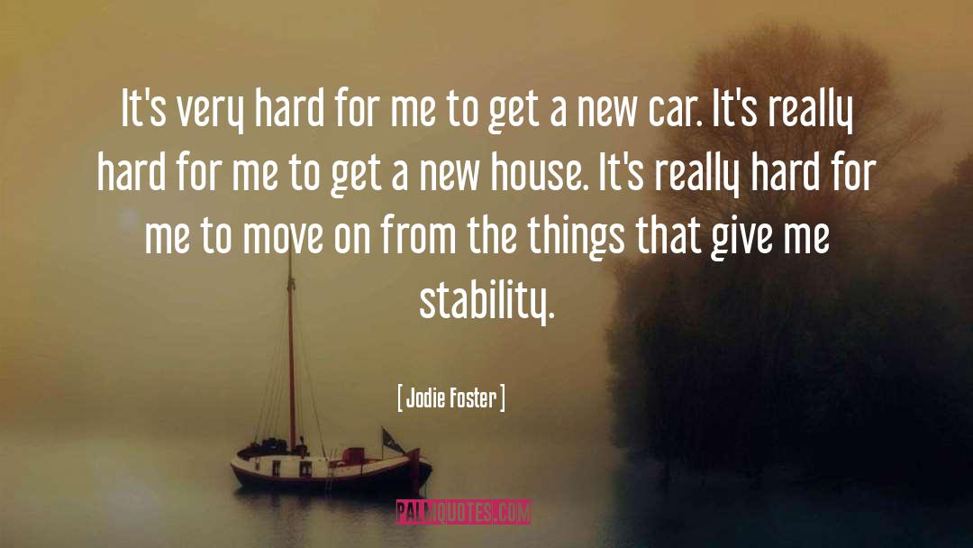 New Car quotes by Jodie Foster