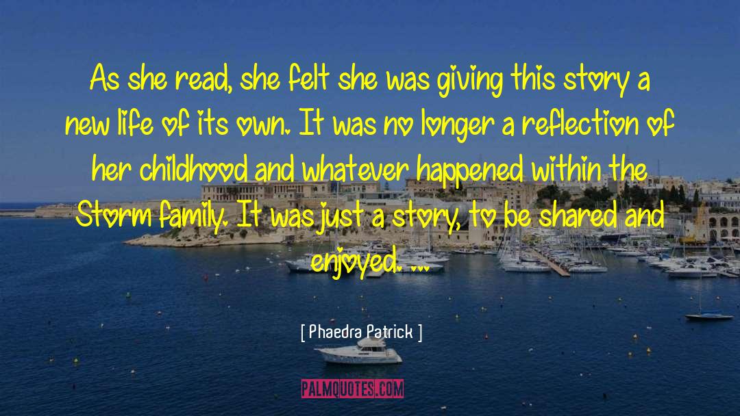 New Chapter quotes by Phaedra Patrick