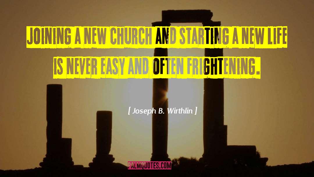 New City quotes by Joseph B. Wirthlin