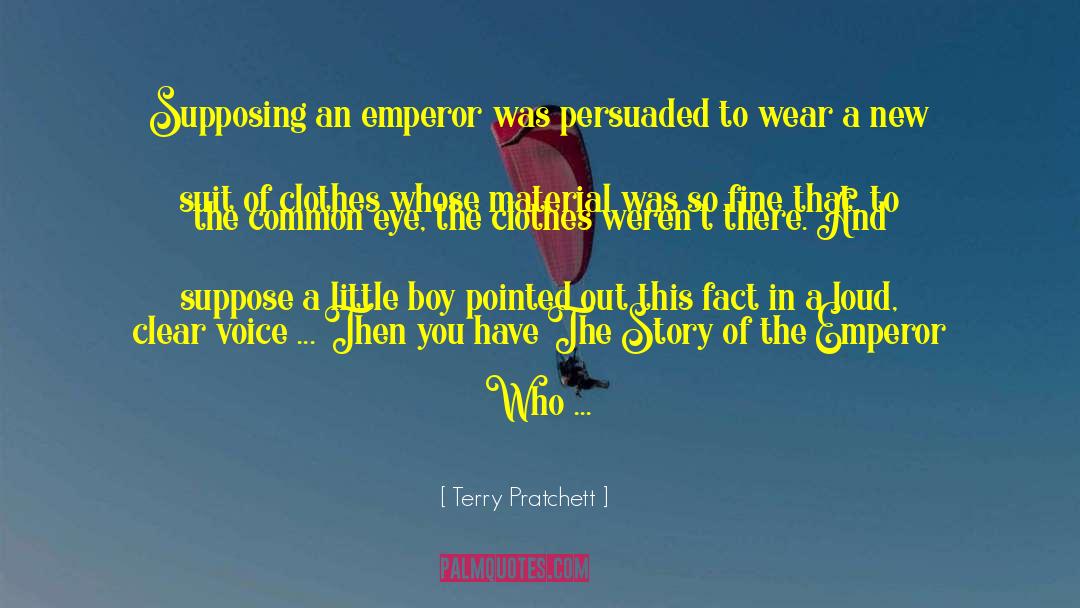 New Clothes quotes by Terry Pratchett