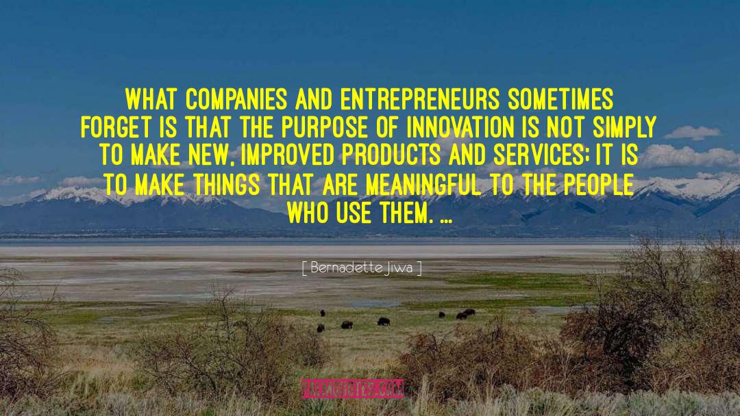 New Company quotes by Bernadette Jiwa