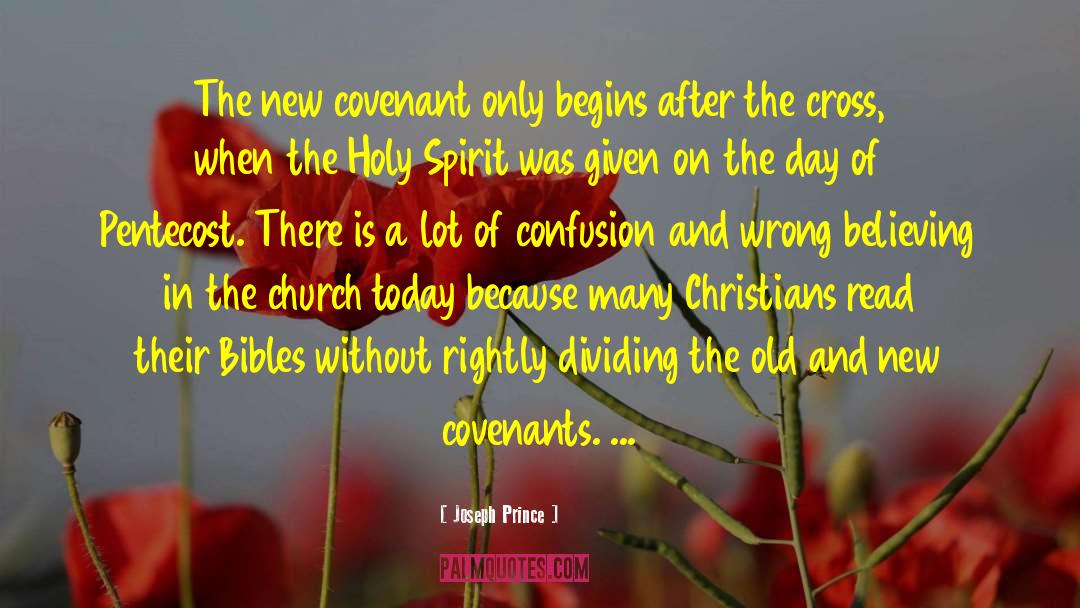 New Covenant quotes by Joseph Prince