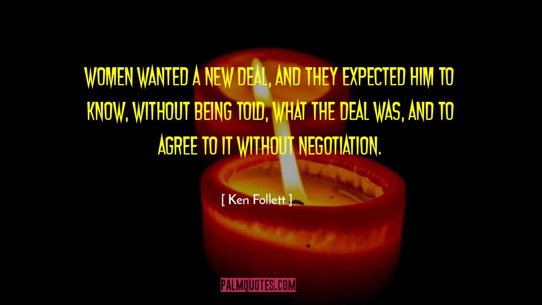 New Deal quotes by Ken Follett