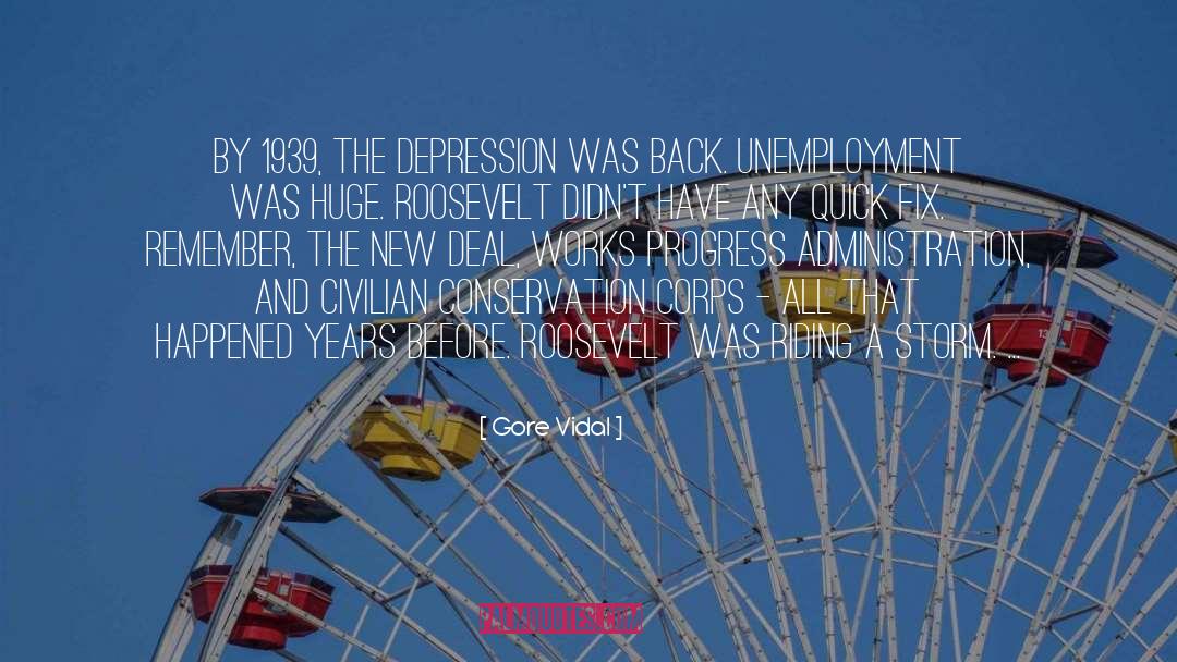 New Deal quotes by Gore Vidal