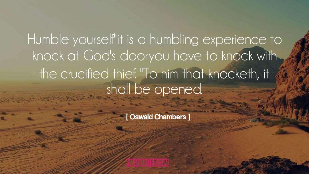 New Doors Opened quotes by Oswald Chambers