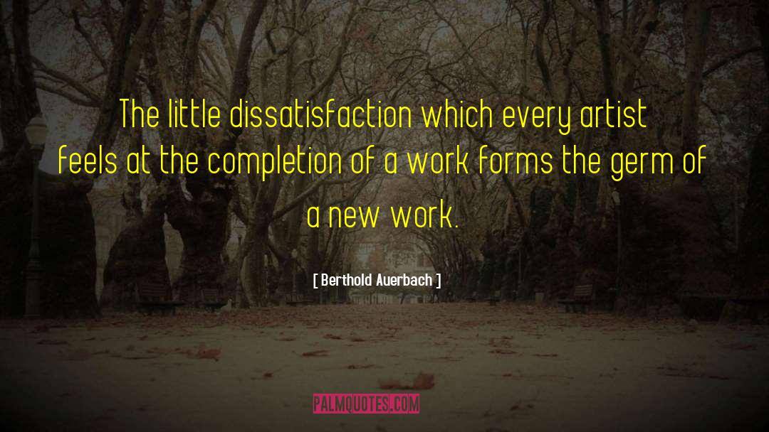 New Dream quotes by Berthold Auerbach