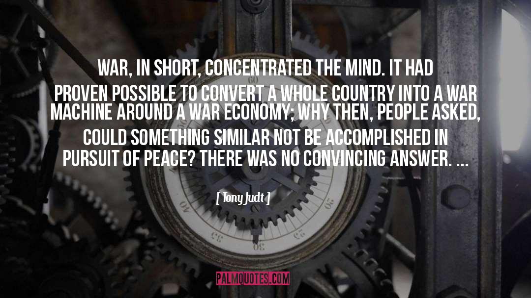 New Economy quotes by Tony Judt