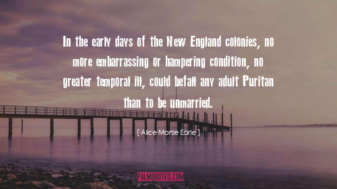 New England Fishing Village quotes by Alice Morse Earle