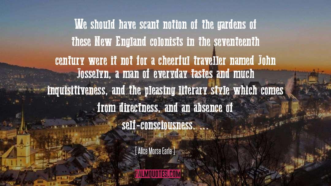 New England quotes by Alice Morse Earle