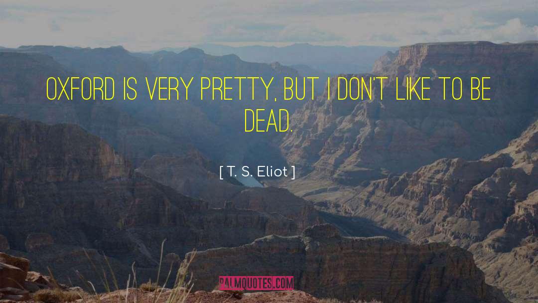 New England Towns quotes by T. S. Eliot