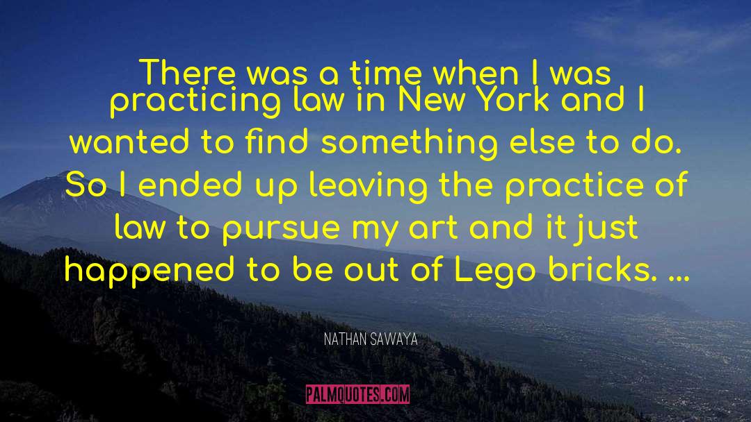 New Escapism quotes by Nathan Sawaya