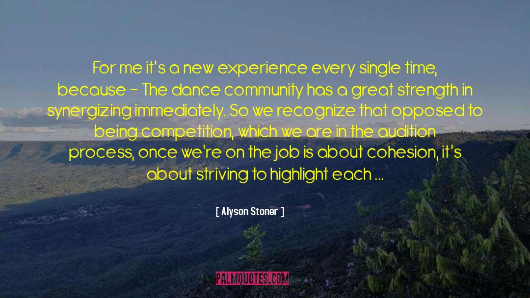 New Experience quotes by Alyson Stoner