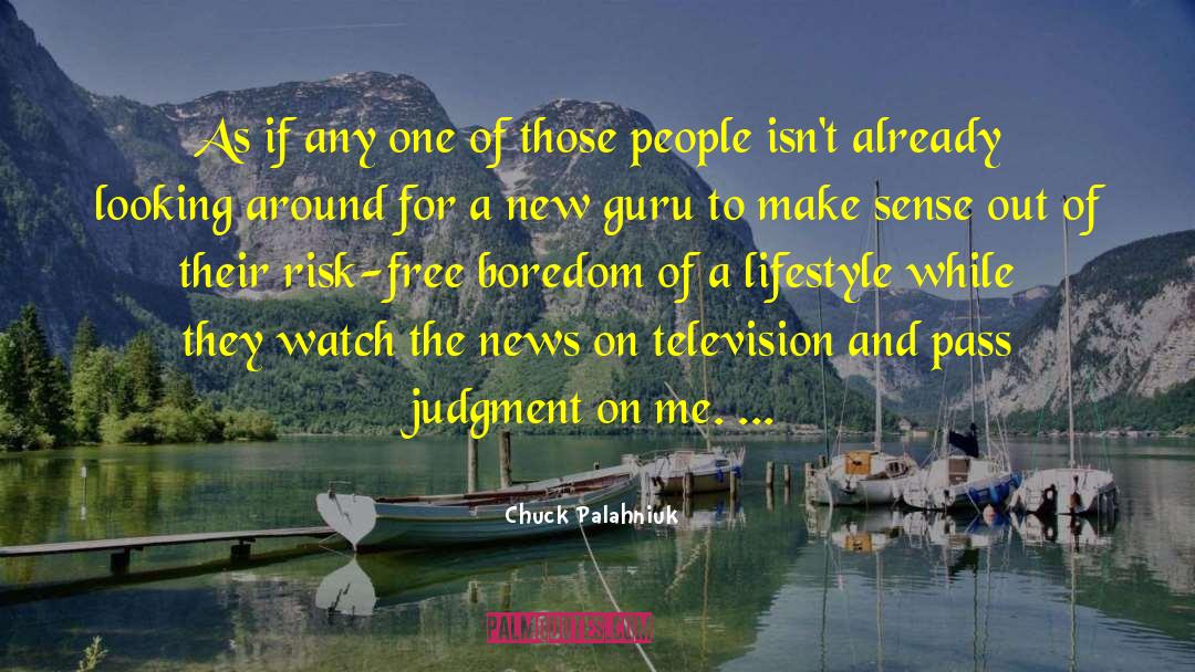 New Foundations quotes by Chuck Palahniuk