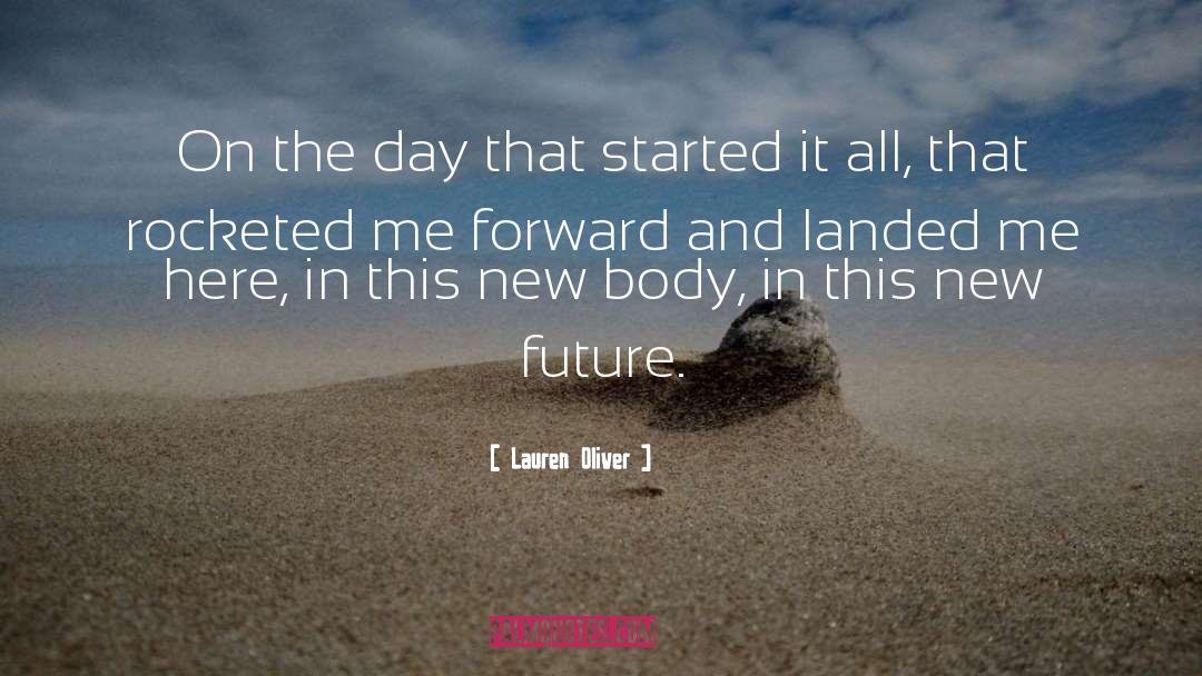 New Future quotes by Lauren Oliver