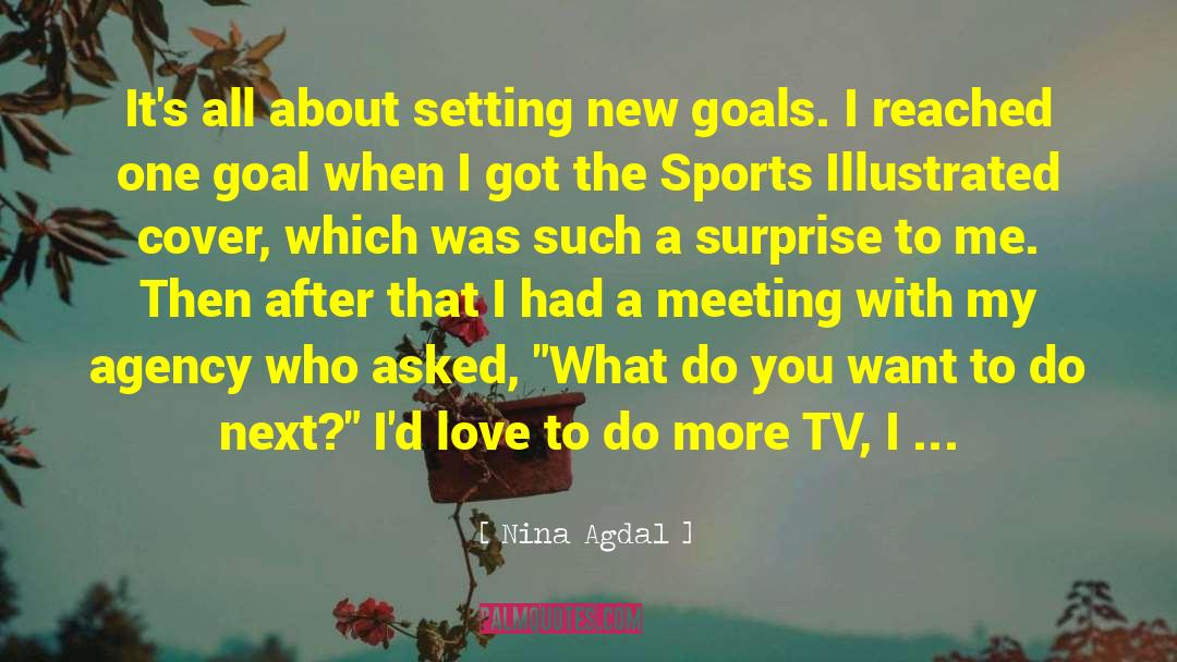 New Goal quotes by Nina Agdal