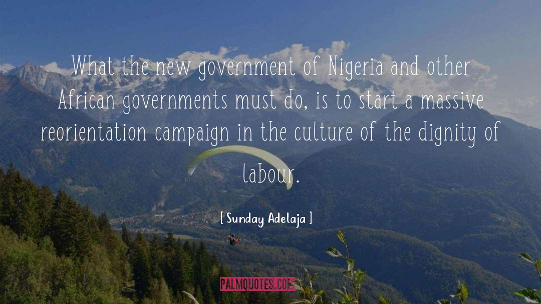 New Government quotes by Sunday Adelaja