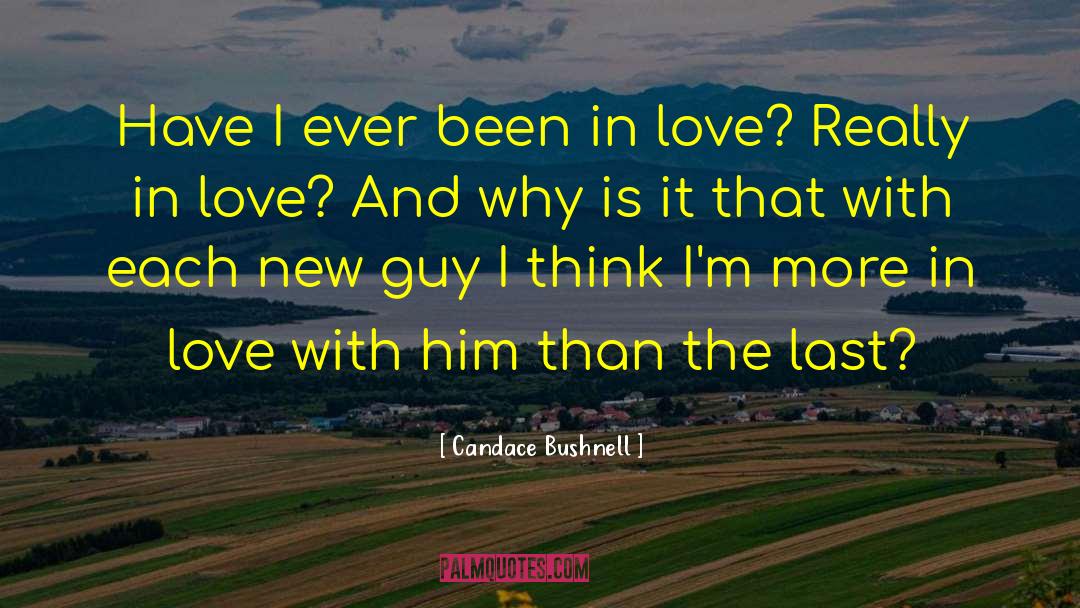 New Guy quotes by Candace Bushnell