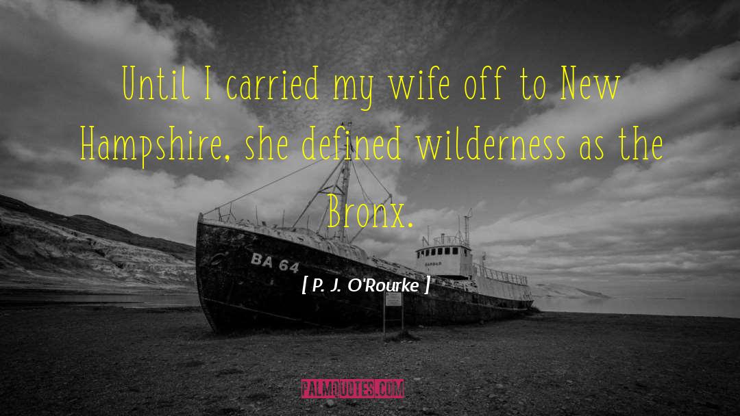 New Hampshire quotes by P. J. O'Rourke