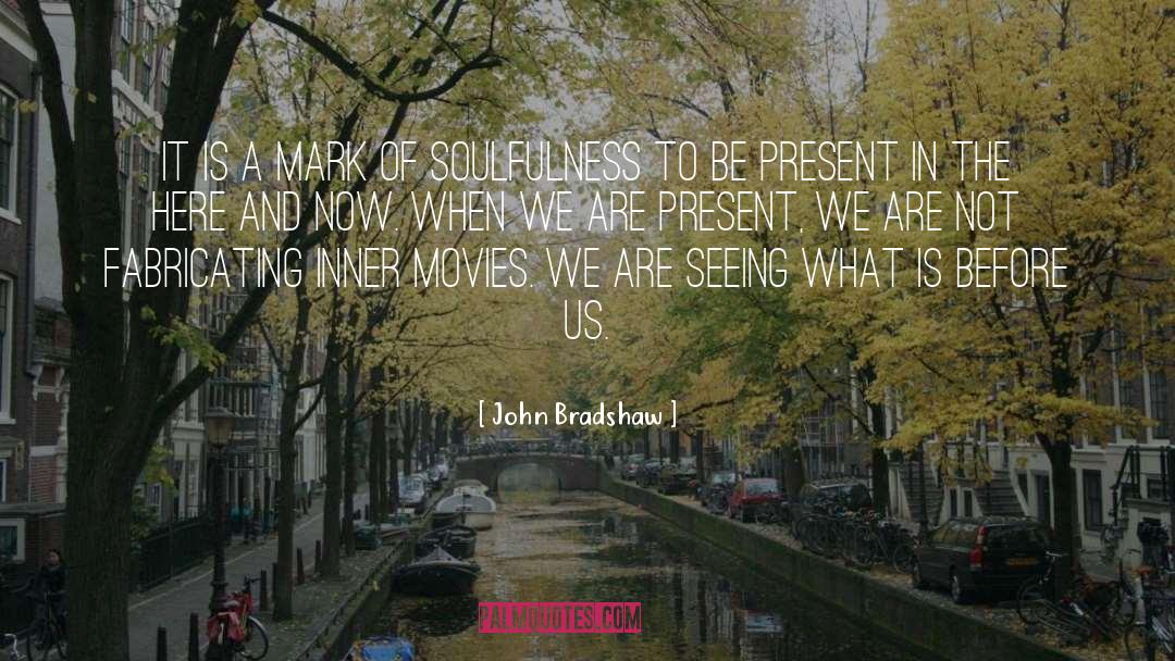 New Here Now quotes by John Bradshaw