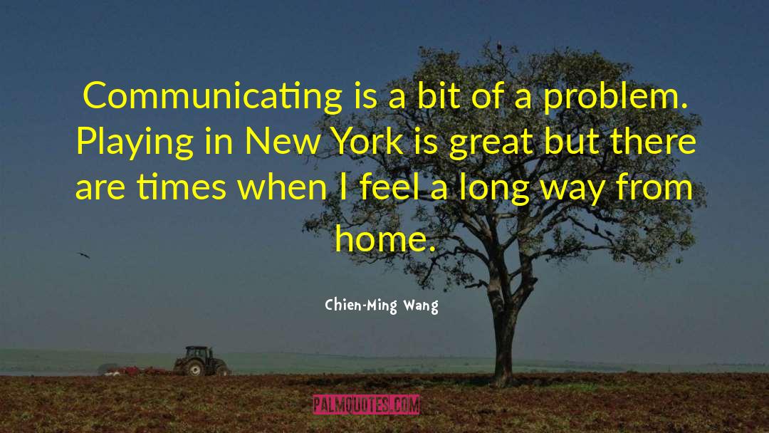 New Home Poems And quotes by Chien-Ming Wang
