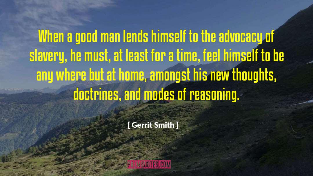 New Home Poems And quotes by Gerrit Smith